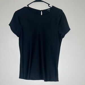 Express Classic Black Short Sleeve Top
